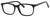Esquire Designer Eyeglasses EQ1511-BLK in Black 54mm :: Custom Left & Right Lens