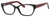 Marie Claire Designer Eyeglasses MC6224-BKR in Black Red 54mm :: Custom Left & Right Lens