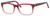 Ernest Hemingway Designer Eyeglasses H4682-BUG in Burgundy Gradient 53mm :: Rx Single Vision