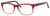 Ernest Hemingway Designer Eyeglasses H4682-BUG in Burgundy Gradient 53mm :: Rx Bi-Focal