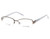 Cover Girl Designer Eyeglasses CG0443-008 in Silver 53mm :: Rx Single Vision