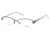 Cover Girl Designer Reading Glasses CG0443-008 in Silver 53mm