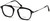 Tod's Designer Eyeglasses TO5182-001 in Black 49mm :: Rx Single Vision