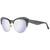 Guess  Designer Sunglasses GM0777-01C in Black with Silver Mirror Lenses