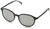 Hugo Boss Designer Sunglasses B0822-0YV4 in Matte Black with Silver Mirror Lens