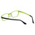 Calabria Viv 2001 Designer Eyeglasses in Black Green :: Custom Left & Right Lens