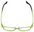 Calabria Viv 2001 Designer Eyeglasses in Black Green :: Custom Left & Right Lens