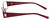 Fendi Designer Eyeglasses F606R-210 in Bordeaux 54mm :: Progressive