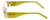 Fendi Designer Eyeglasses F923R-714 in Gold Green 52mm :: Progressive