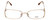 Fendi Designer Eyeglasses F960-714 in Gold 52mm :: Rx Bi-Focal