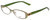 Fendi Designer Reading Glasses F899-317 in Matte Green 50mm