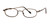 Reptile Designer Eyeglasses Monitor in Bronze :: Custom Left & Right Lens