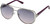 Guess  Designer Sunglasses GF6072-10Z in Silver with Non-Polarized Grey Gradient Lens