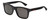 Gucci Designer Sunglasses Matte Black/Polarized Grey Smoke Lens GG0008S-002