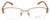 Catherine Deneuve Prescription Eyeglasses Gold CD0406 54 mm Rx Single Vision