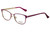 Guess Designer Reading Glasses GU2550-076 in Pink/Gold 52mm