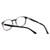 Enhance Kids Prescription Eyeglasses EN4119 46 mm Glossy Matte Black/Crystal Rx