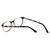 NY Eye Enhance Kids Reading Glasses Glossy Matte Black/Crystal Clear EN4132 46mm