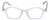 EyeBobs Firecracker Designer Reading Eye Glasses 2604-51 Matte Crystal 47mm