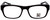 Big and Wide Designer Reading Glasses BW4 Matte Black 60mm