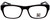 Big and Wide Designer Eyeglasses BW4 Matte Black 60mm :: Rx Single Vision