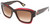 Lanvin Designer Sunglass Dark Havana Tortoise/Bordeaux Red Fade Brown Gradient
