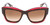 Lanvin Designer Sunglass Dark Havana Tortoise/Bordeaux Red Fade Brown Gradient