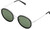 Quay Australia Firefly Designer Sunglasses Black/Non-polarized Green Lens 52mm