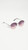 Quay Women's Jezabell Designer Sunglasses Gunmetal Navy Peach Fade Lens 56mm