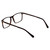 Vivid Designer Reading Eyeglasses 891 Matte Demi/Amber/Brown 55 mm Custom Lens