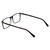 Vivid Designer Reading Eyeglasses 891 in Black/Crystal Clear 55 mm Bi-Focal