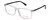 Vivid Designer Reading Eyeglasses 891 in Glossy Crystal Clear 55 mm Bi-Focal