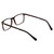 Vivid Designer Reading Eyeglasses 891 in Matte Demi/Amber/Brown 55 mm