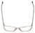 Vivid Designer Reading Eyeglasses 886 in Shiny Crystal 53 mm Custom Lens