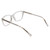 Vivid Designer Reading Eyeglasses 886 in Shiny Crystal 53 mm Progressive
