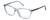 Vivid Designer Reading Eyeglasses 886 in Shiny Light Blue 53 mm Progressive
