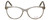 Vivid Designer Reading Eyeglasses Splash 75 in Clear Sparkle 52 mm Progressive