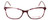 Vivid Designer Reading Eyeglasses 893 Marble Wine Red/Purple 52 mm Rx SV