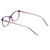 Vivid Designer Reading Eyeglasses 893 Marble Purple/Lavender 52 mm Rx SV