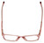 Vivid Designer Reading Eyeglasses 912 Crystal Rose Pink Clear 51 mm Custom Lens