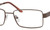 Dale Earnhardt, Jr Designer Eyeglasses 6804 in Satin Brown Frames 56mm