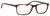 Esquire EQ1531 Mens Rectangular Frame Eyeglasses Tortoise 55 mm Custom Lens