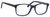 Esquire Mens EQ1546 Eyeglasses Blue Frames and Black Temples 54 mm Progressive