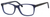 Esquire Mens EQ1546 Eyeglasses Blue Frames and Black Temples 54 mm Progressive