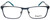 Esquire EQ1524 Designer Metal Frame Eyeglasses in Satin Navy 55 mm Custom Lens