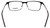 Esquire Mens EQ1524 Blue Light Filter+A/R Lenses Eyeglasses in Satin Black 55 mm