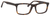 Esquire Designer Mens EQ1548 Reading Eyeglasses in Matte Tortoise 55 mm Custom Lens