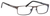 Esquire Mens EQ1551 Metal Frame Reading Eyeglasses in Gunmetal 54mm Custom Lens