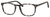 Esquire Unisex EQ1556 Oval Reading Eyeglasses in Black Grey Marble 51 mm RX SV