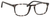 Esquire Unisex EQ1556 Oval Reading Eyeglasses in Black Grey Marble 51 mm Bi-Focal